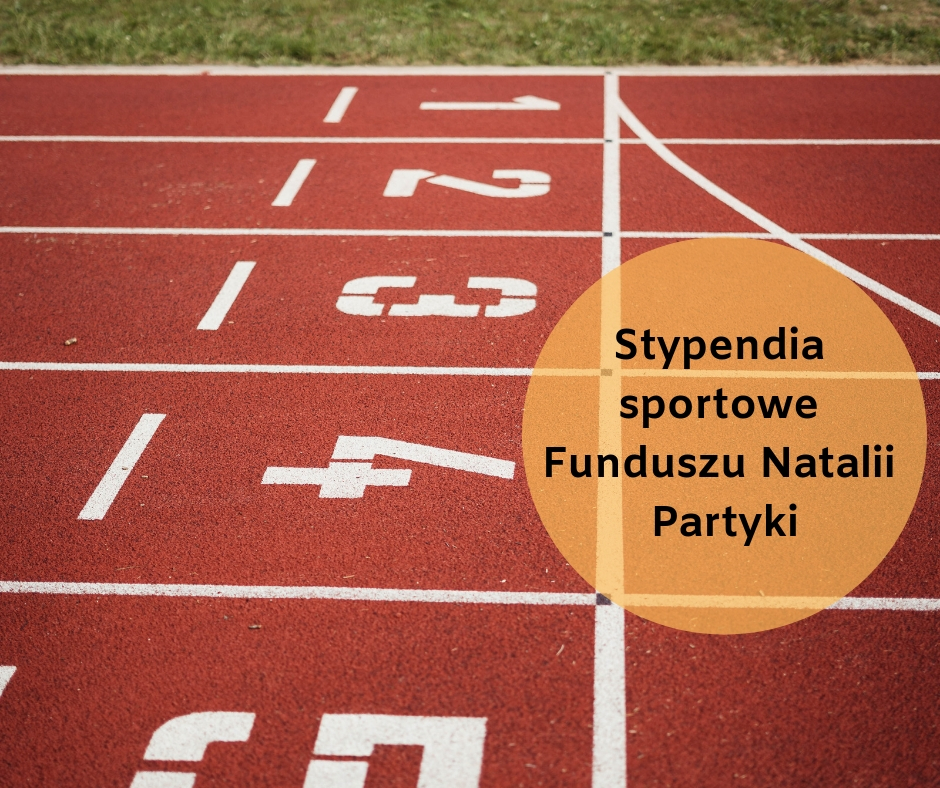 Stypendia sportowe Funduszu Natalii Partyki -baner